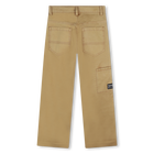 Broek met zakken van twill TIMBERLAND 
                    JONGEN