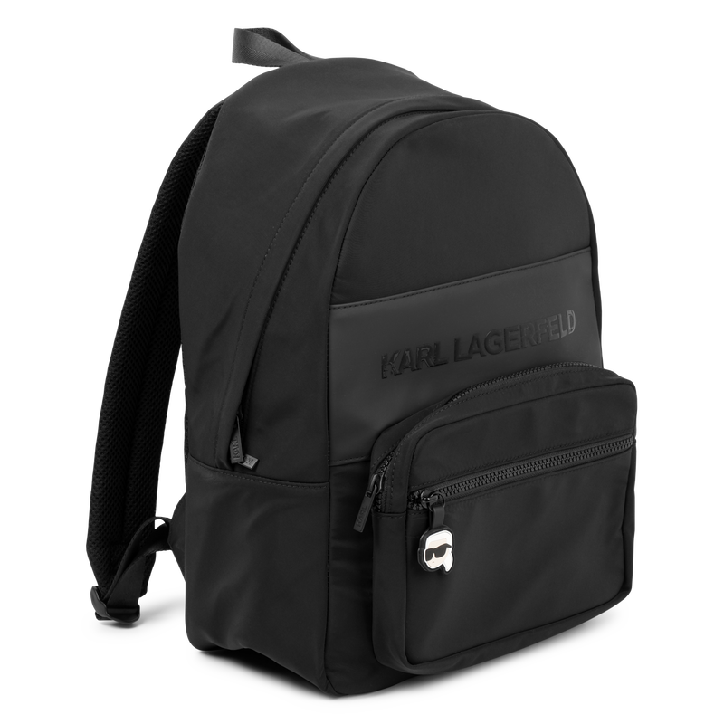 Sac &agrave; dos avec sigle en relief KARL LAGERFELD KIDS 
                        GARCON