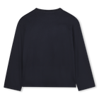 T-shirt met wijde mouwen en lange mouwen KENZO KIDS 
                    BOY