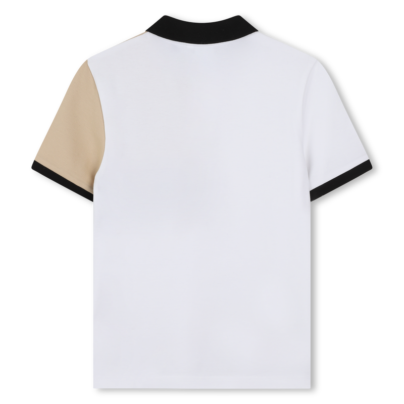 Katoenen polo en short BOSS 
                        BOY