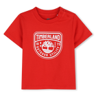 T-shirt met korte mouwen, ROOD, hi-res