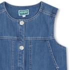 Mouwloos spijkerjasje KENZO KIDS 
                    GIRL