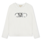 T-shirt met lange mouwen MICHAEL KORS 
                    GIRL