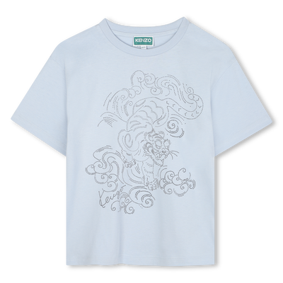 Tee-shirt &agrave; manches courtes KENZO KIDS GARCON