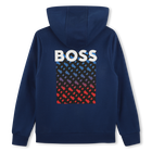 SWEAT A CAPUCHE BOSS 
                    GARCON