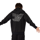 Sweatshirt met reli&euml;f-print DKNY 
                    UNISEX