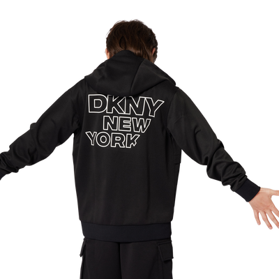 Sweat-shirt imprim&eacute; relief DKNY UNISEXE