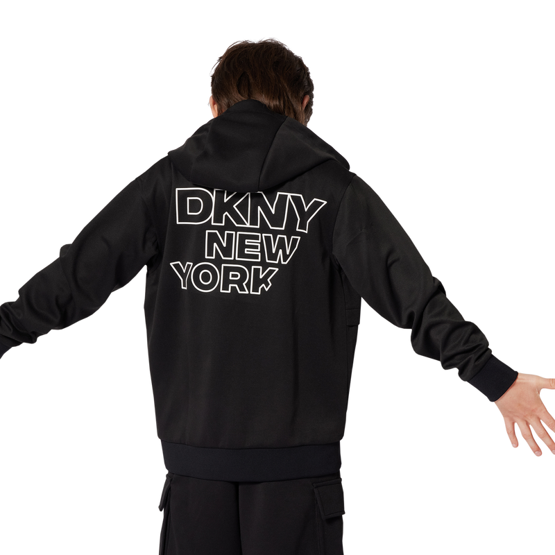 Sweat-shirt imprim&eacute; relief DKNY 
                        UNISEXE