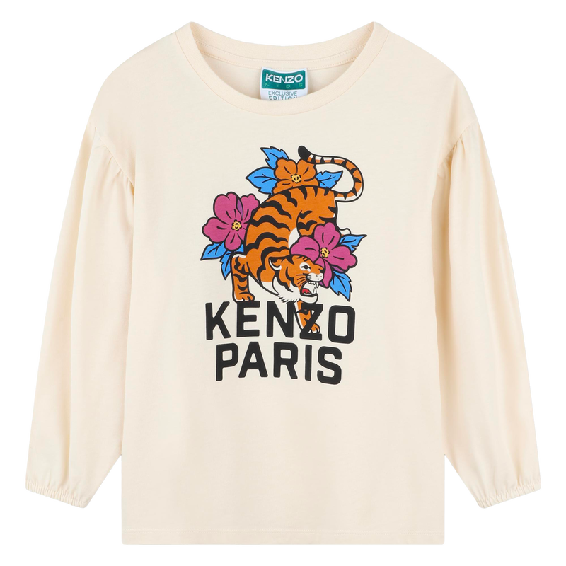 T-shirt met lange mouwen KENZO KIDS 
                        GIRL