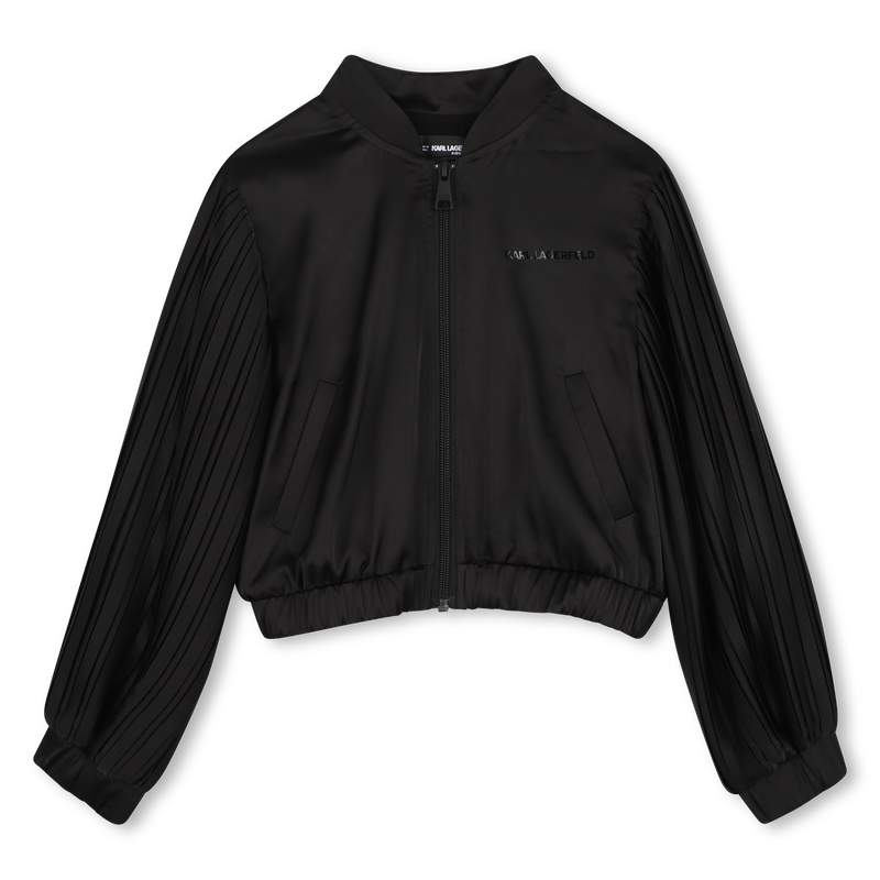 Veste manches pliss&eacute;es KARL LAGERFELD KIDS 
                        FILLE