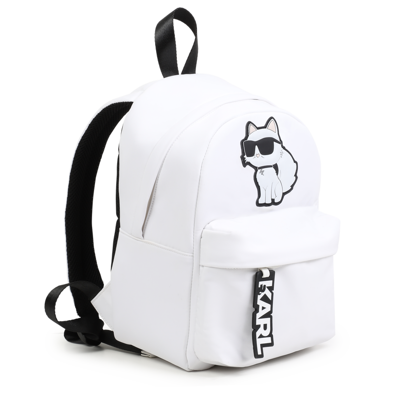Petit sac &agrave; dos avec badge KARL LAGERFELD KIDS 
                        FILLE