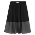 Jupe midi effet 2 en 1 DKNY 
                    FILLE