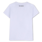 T-shirt met korte mouwen KARL LAGERFELD KIDS 
                    GIRL