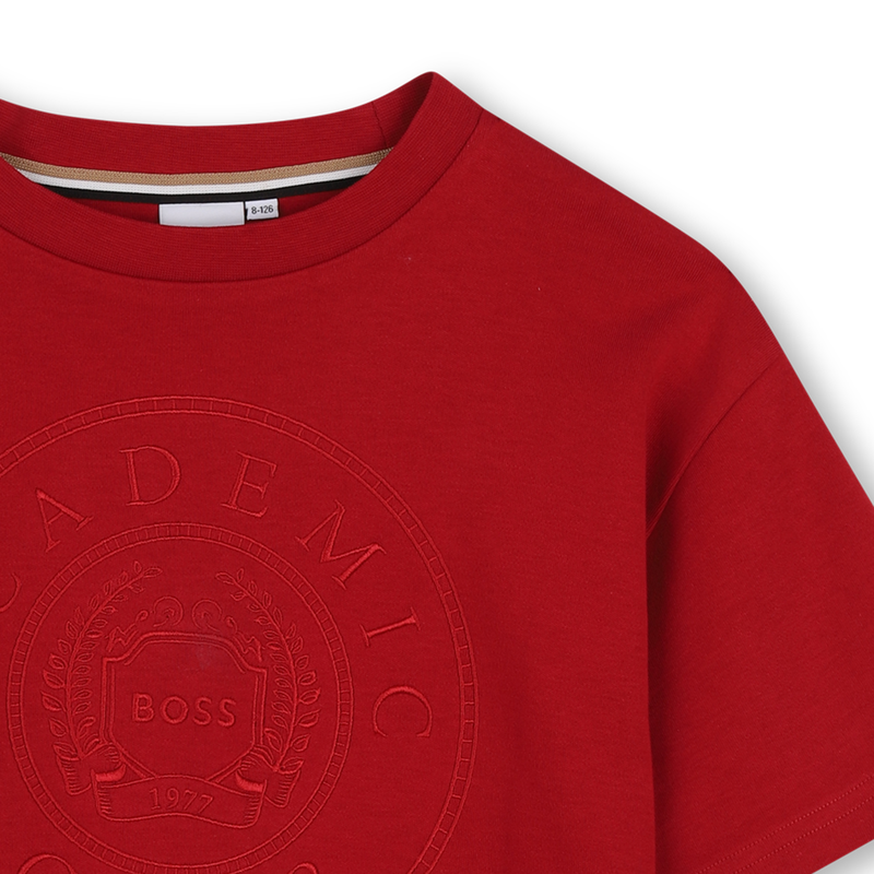 T-shirt met korte mouwen BOSS 
                        BOY