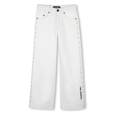 GEÏLLUSTREERDE BROEK KARL LAGERFELD KIDS GIRL
