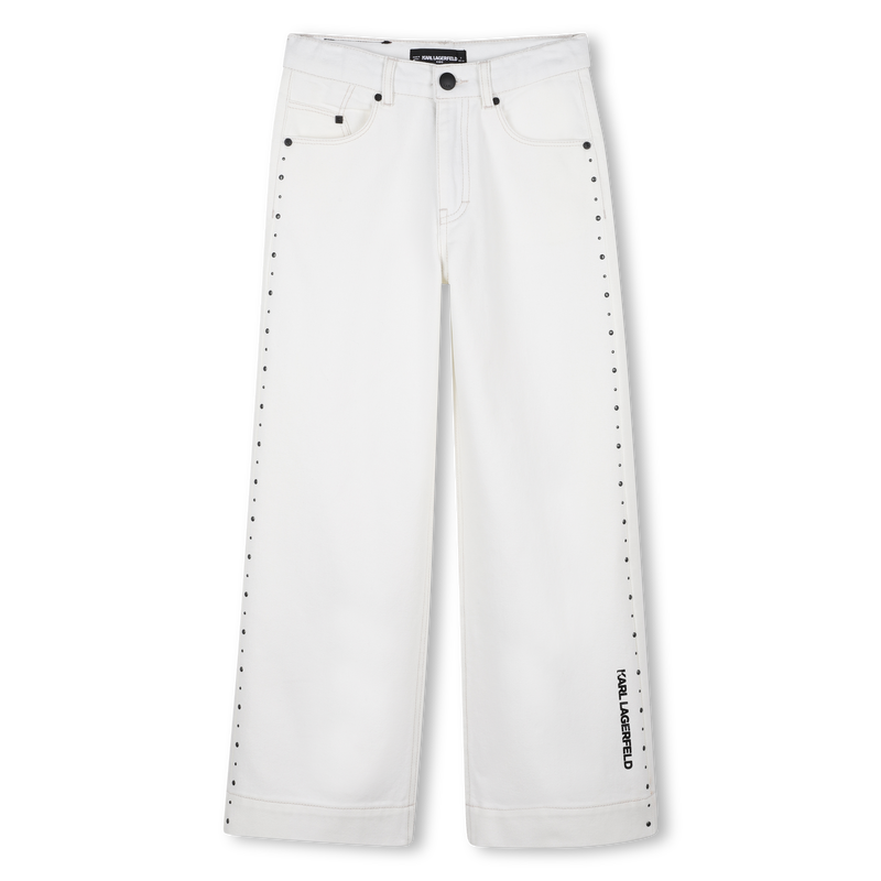 GEÏLLUSTREERDE BROEK KARL LAGERFELD KIDS 
                        GIRL