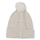 Bonnet tricot avec pompon MICHAEL KORS 
                    FILLE