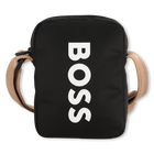 Getextureerde messenger tas BOSS 
                    BOY