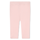 Katoenen jurk en legging KENZO KIDS 
                    GIRL