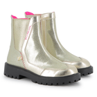 Bottines m&eacute;tallis&eacute;es BILLIEBLUSH 
                    FILLE