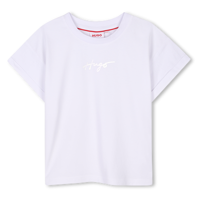 T-shirt &agrave; manches courtes Hugo FILLE