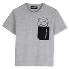 Tee-shirt manches courtes KARL LAGERFELD KIDS 
                    GARCON