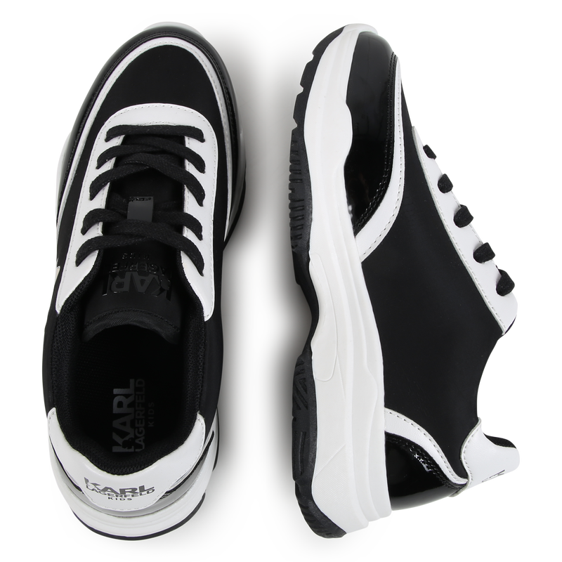 Sneakers met veters KARL LAGERFELD KIDS 
                        GIRL