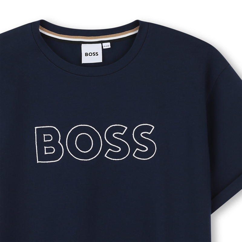 T-shirt &agrave; manches courtes BOSS 
                        FILLE