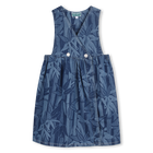 Denim jurk KENZO KIDS 
                    GIRL