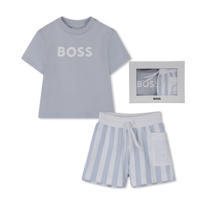 T-SHIRT + KORTE BROEK SET BOSS BOY