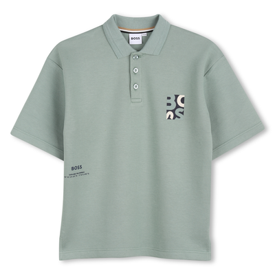 POLOSHIRT MET KORTE MOUWEN BOSS BOY