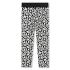 Tweekleurige legging met print MARC JACOBS 
                    GIRL