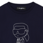 T-shirt &agrave; manches longues KARL LAGERFELD KIDS 
                    GARCON