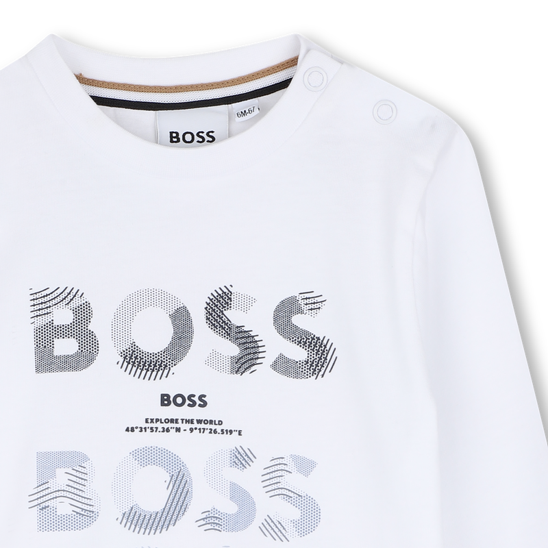 Tee-shirt manches longues BOSS 
                        GARCON