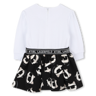 Robe &agrave; manches longues KARL LAGERFELD KIDS 
                    FILLE