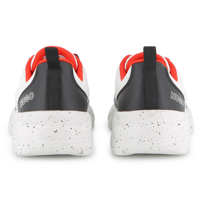 SNEAKERS MET VETERS HUGO BOY