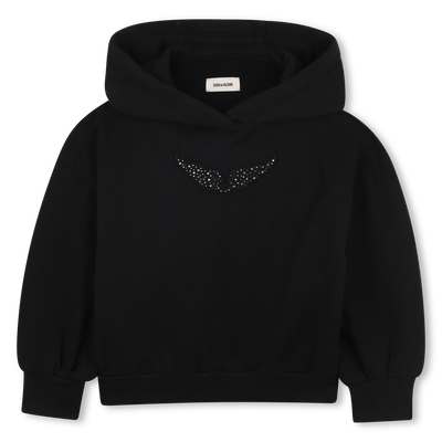 Hoodie met verlaagde schouder ZADIG & VOLTAIRE GIRL