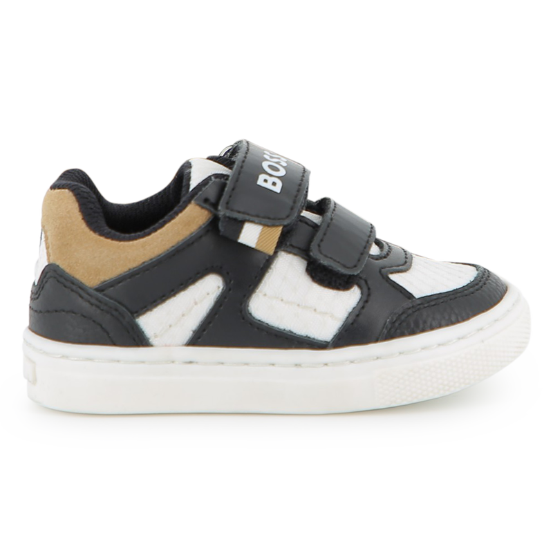 BASKETS &Agrave; BANDES AUTO AGRIPPANTES BOSS 
                        GARCON