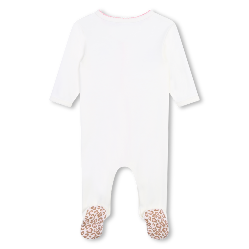 Pyjama pressionn&eacute; en coton KENZO KIDS 
                        FILLE