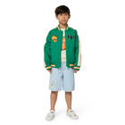 Bermuda &agrave; broderie KENZO KIDS 
                    GARCON