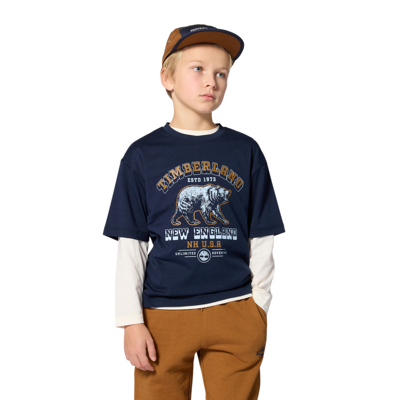 Tee-shirt manches courtes TIMBERLAND 
                        GARCON