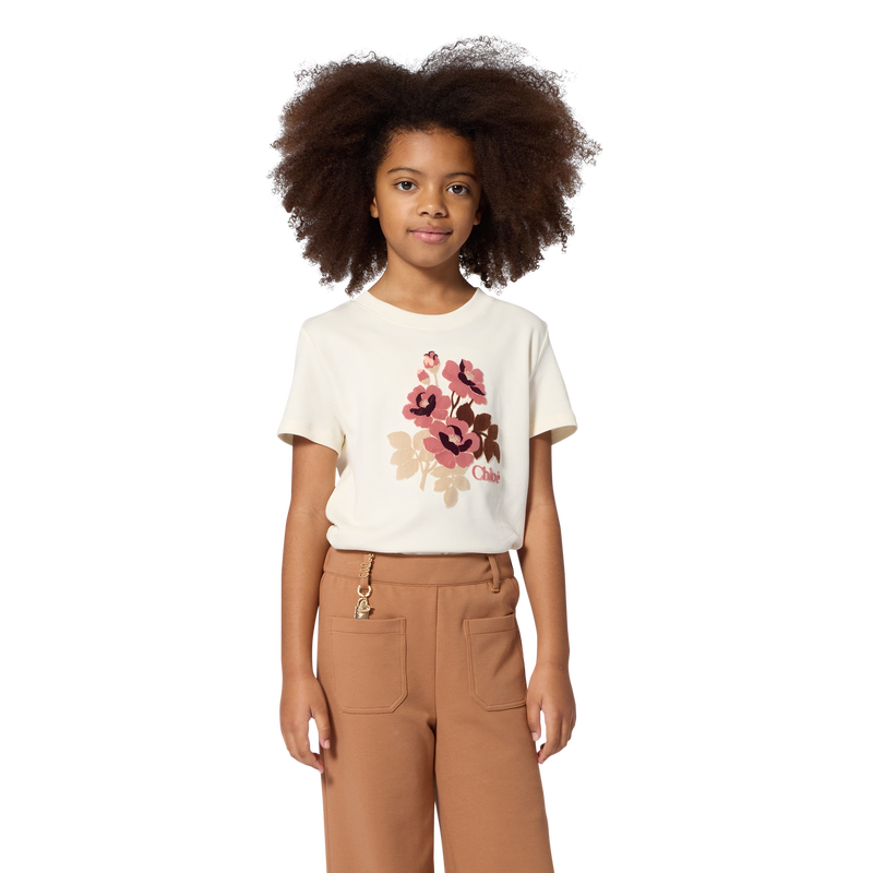 Tee-shirt manches courtes CHLOE 
                        FILLE