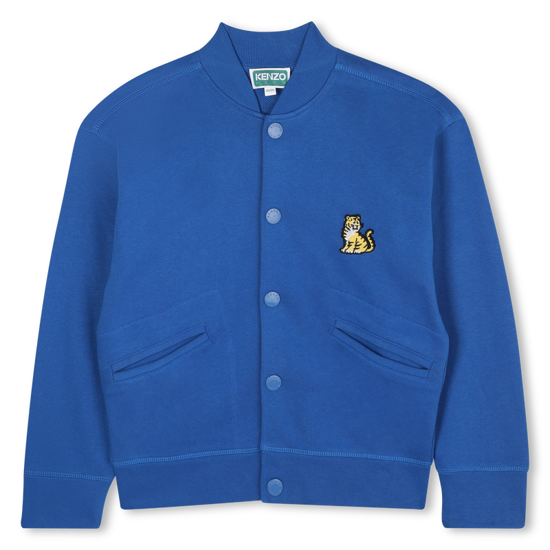 Cardigan avec fermeture boutonn&eacute;e KENZO KIDS 
                        GARCON