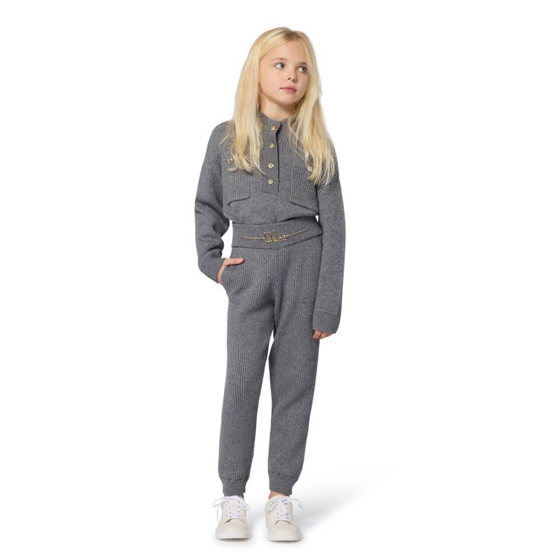 Gebreide broek CHLOE 
                        GIRL
