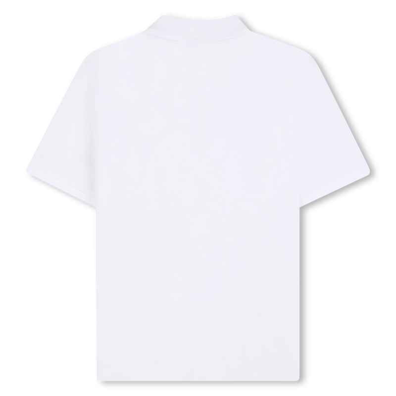 Polo droit &agrave; bande ray&eacute;e BOSS 
                        GARCON