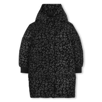 Doudoune longue &agrave; capuche KARL LAGERFELD KIDS FILLE