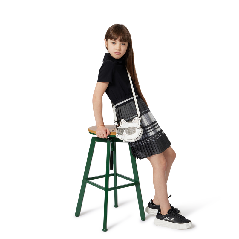 Baskets basse à lacets KARL LAGERFELD KIDS 
                        FILLE