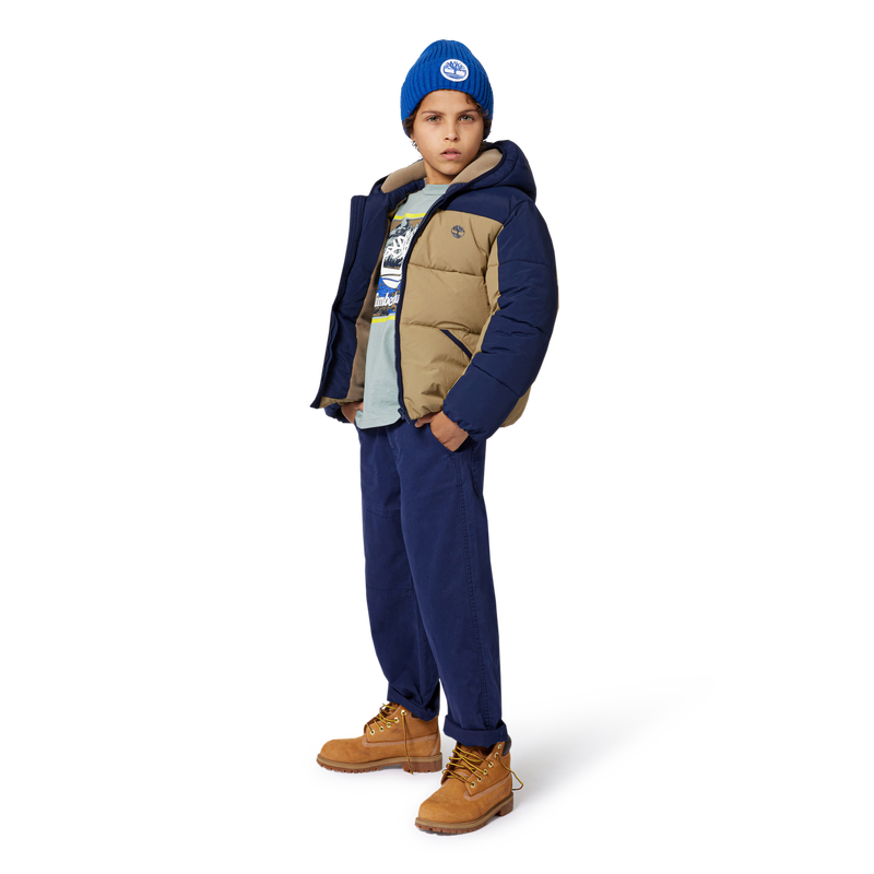 Bonnet badge tricoté siglé TIMBERLAND 
                        GARCON