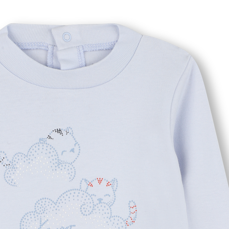 Ensemble combinaison + bonnet KENZO KIDS 
                        GARCON