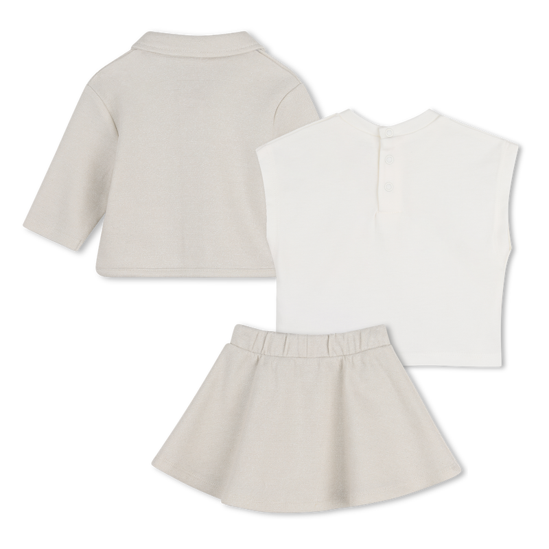 Ensemble cardigan, jupe et Tee-shirt MICHAEL KORS 
                        FILLE